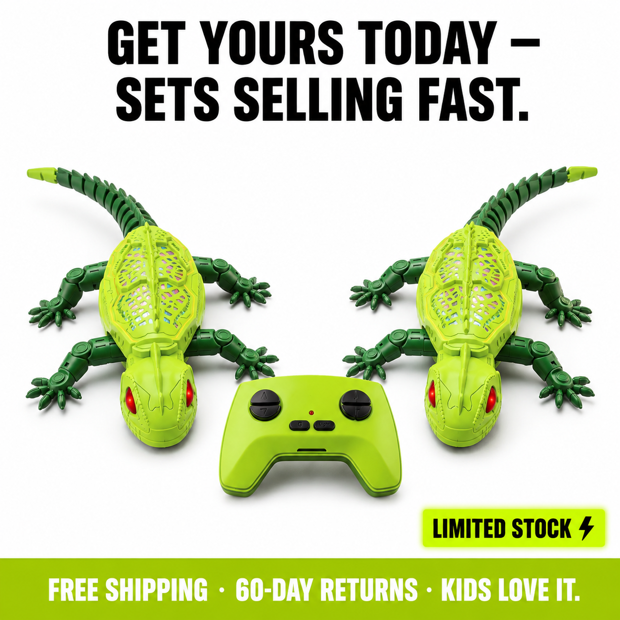 Wall Climbing Lizard Toy