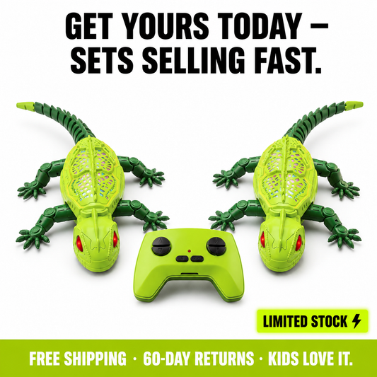 Wall Climbing Lizard Toy