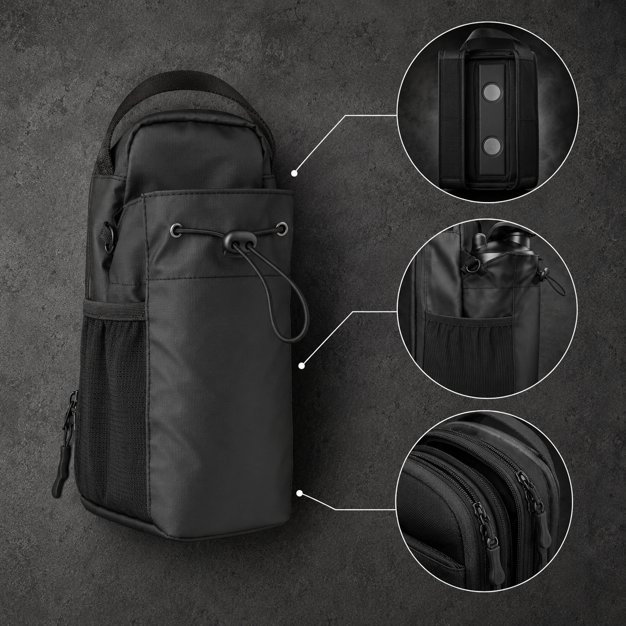 Magnetic Gym Bag