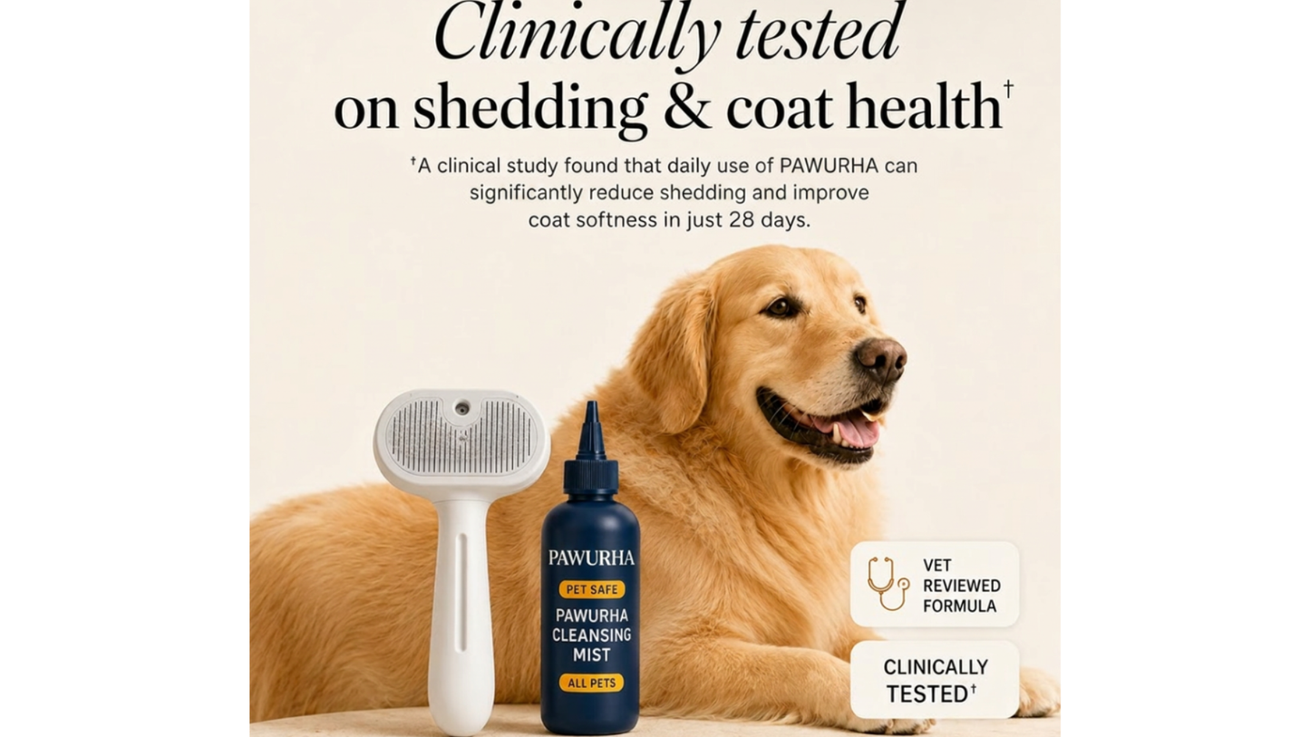 FreshFur Cool Mist Bonding™ Brush + Cleansing Mist Set